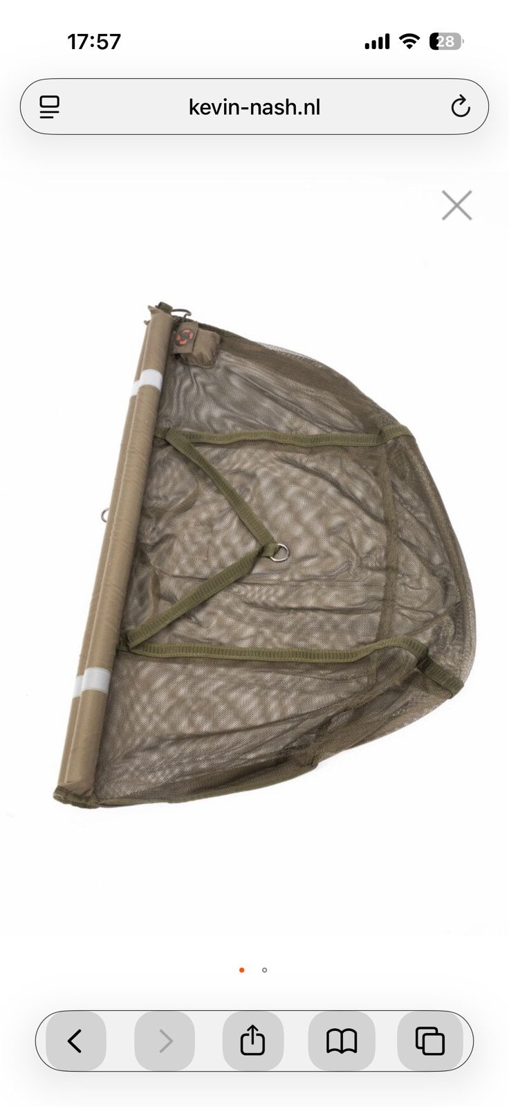 Nash camo monstersling nieuw in de doos, Watersport en Boten, Hengelsport | Karpervissen, Ophalen, Nieuw, Net of Fuik