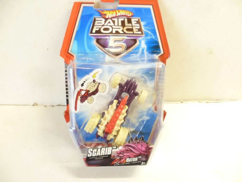 Hot Wheels Mattel 2009 Battle Force5 Scarib Hatch modelauto., Hobby en Vrije tijd, Modelauto's | Overige schalen, Nieuw, Auto