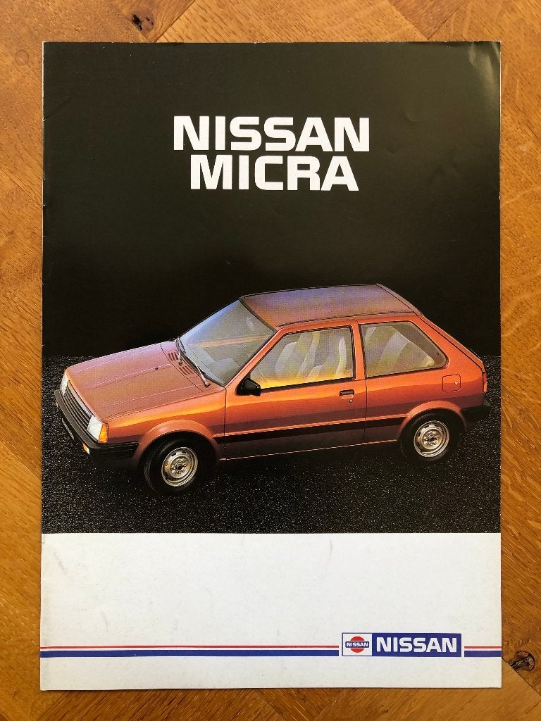 Nissan Micra folder, Verzenden, Nieuw, Nissan, NISSAN