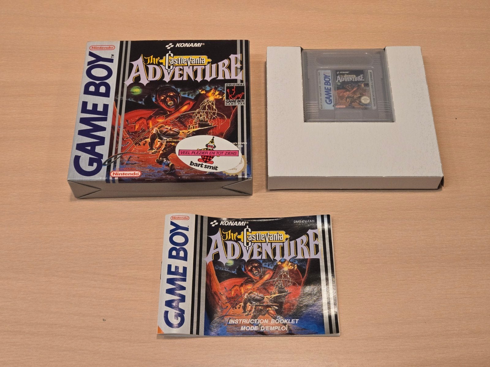 Castlevania Adventure - Nintendo Gameboy FAH, Gebruikt, Support.nintendo.nl, 1 speler, Ophalen of Verzenden