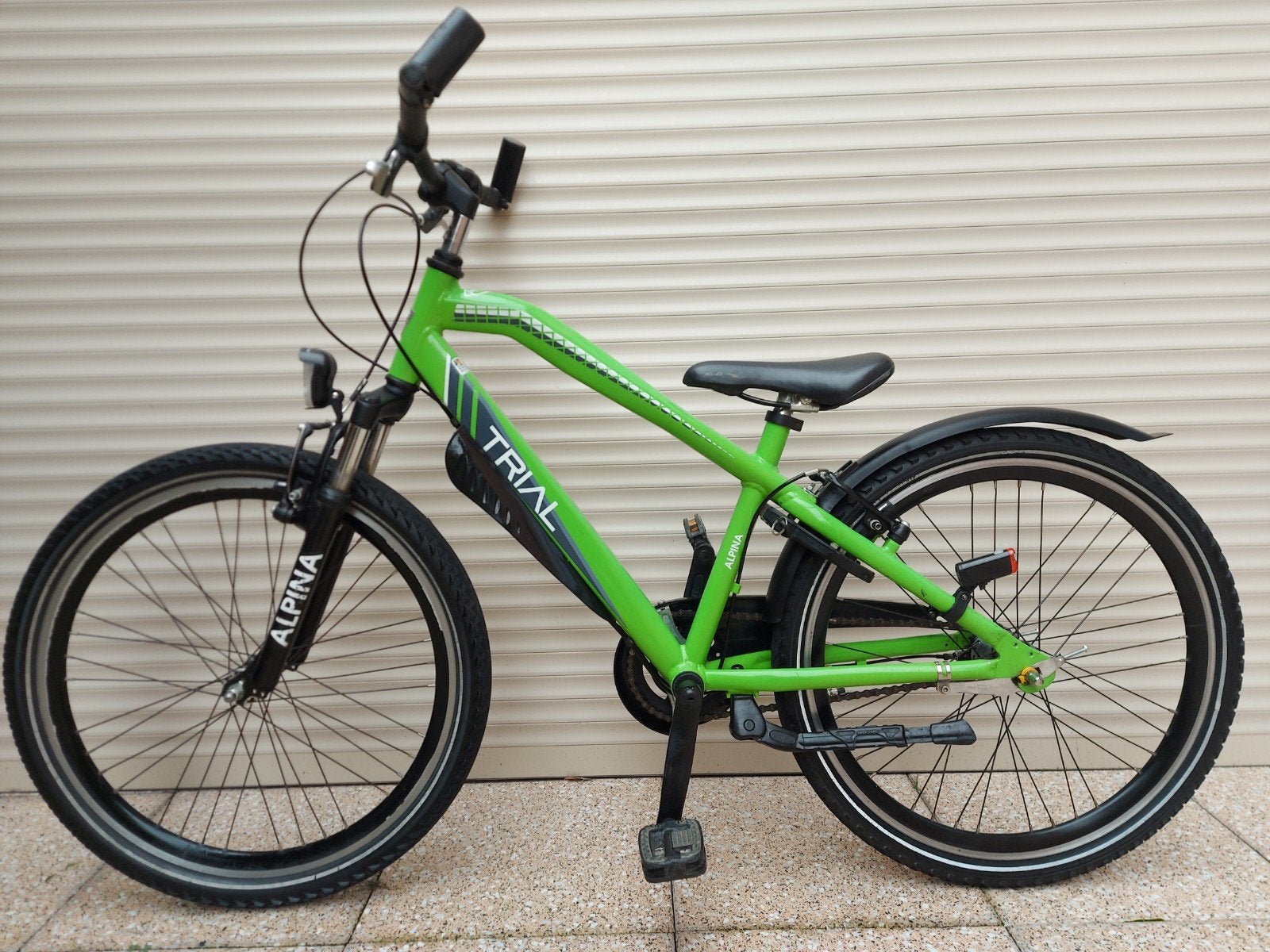 mooie alpina trial jongensfiets 24inch met 3versnellingen, Ophalen, Gebruikt, 24 inch