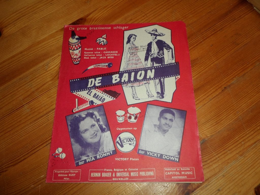 De baion - pablo / locatelli / jack bess, Gebruikt, Gitaar, Ophalen of Verzenden, Artiest of Componist