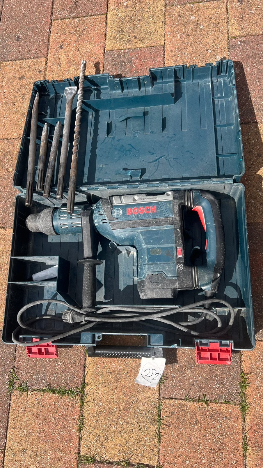 Bosch sloophamer 1500w.  7kg, Ophalen, Gebruikt, Boor- en/of Breekhamer