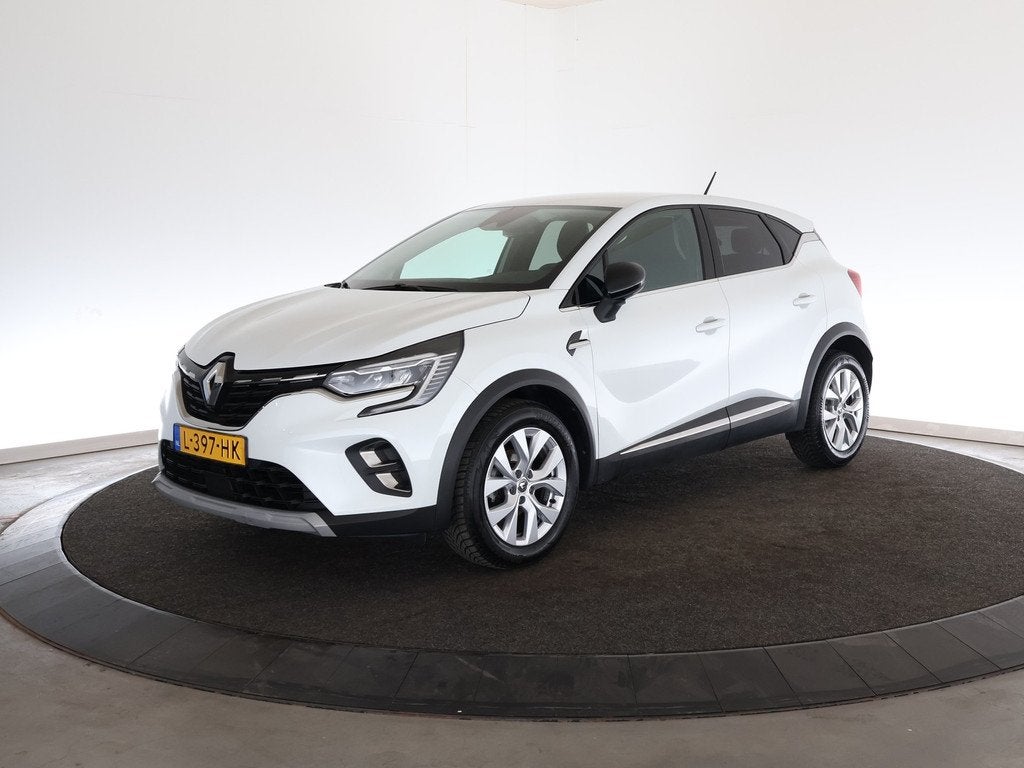 Renault Captur 1.0 TCe 90 Intens | DAB | PDC | (bj 2021), Auto's, Renault, Stof, Gebruikt, Wit, Origineel Nederlands