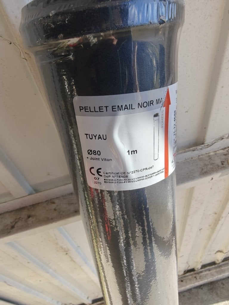 Pelletkachel buis, Ophalen, Nieuw, Pelletkachel, Vrijstaand