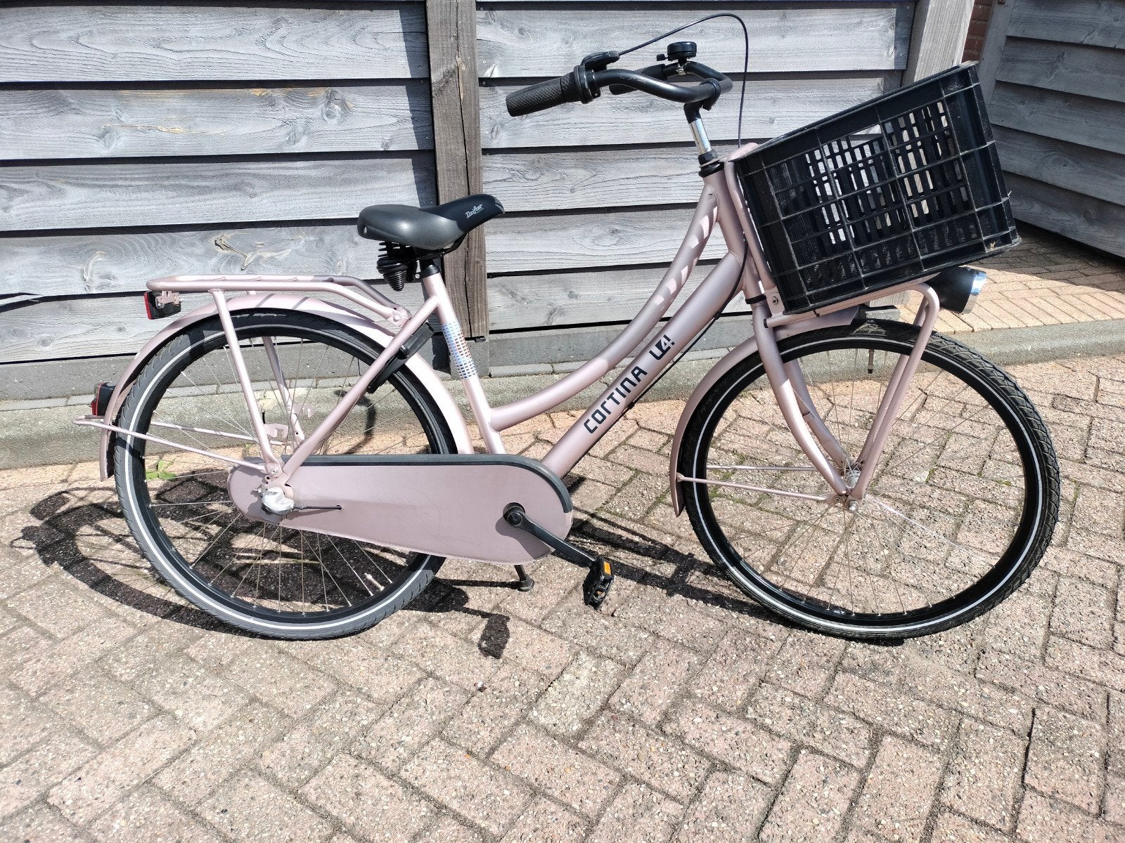 Cortina U4 mini 26 Inch meiden, Terugtraprem, Gebruikt, Cortina U4 transportfiets, Versnellingen