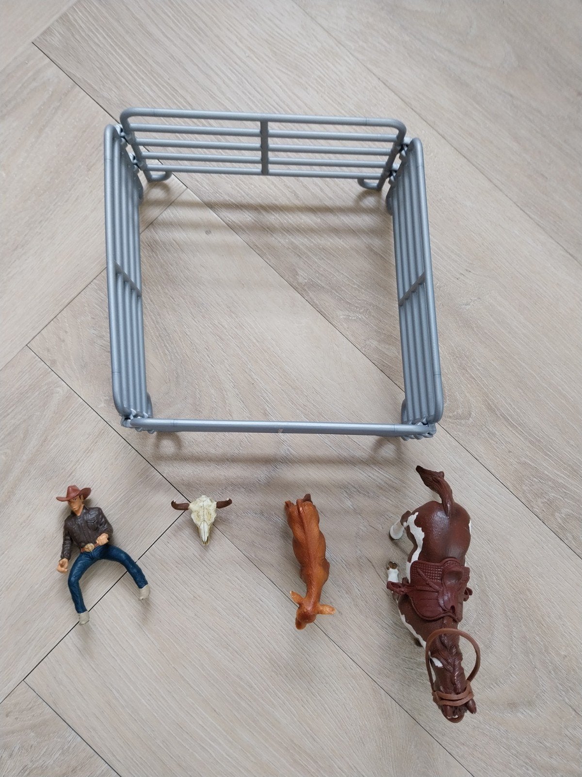 Schleich set Cowboy, Ophalen of Verzenden, Gebruikt