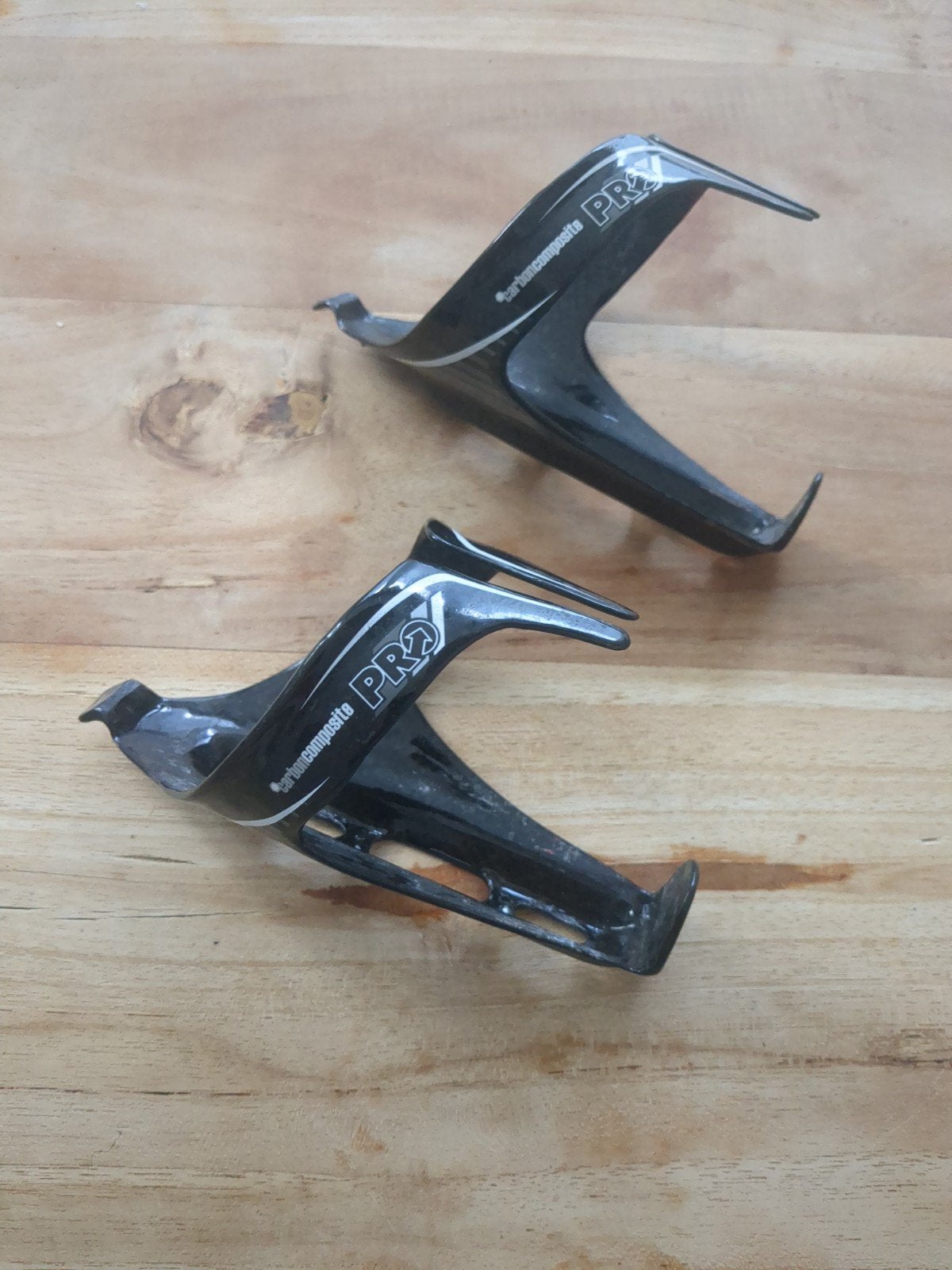 PRO Carbon Bidonhouders (2 stuks), Ophalen of Verzenden, Gebruikt