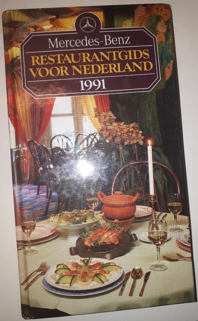 Mercedes Benz Restaurantgids voor Nederland 1991 - Wina Born, Gelezen, Europa, Ophalen of Verzenden, Reisgids of -boek