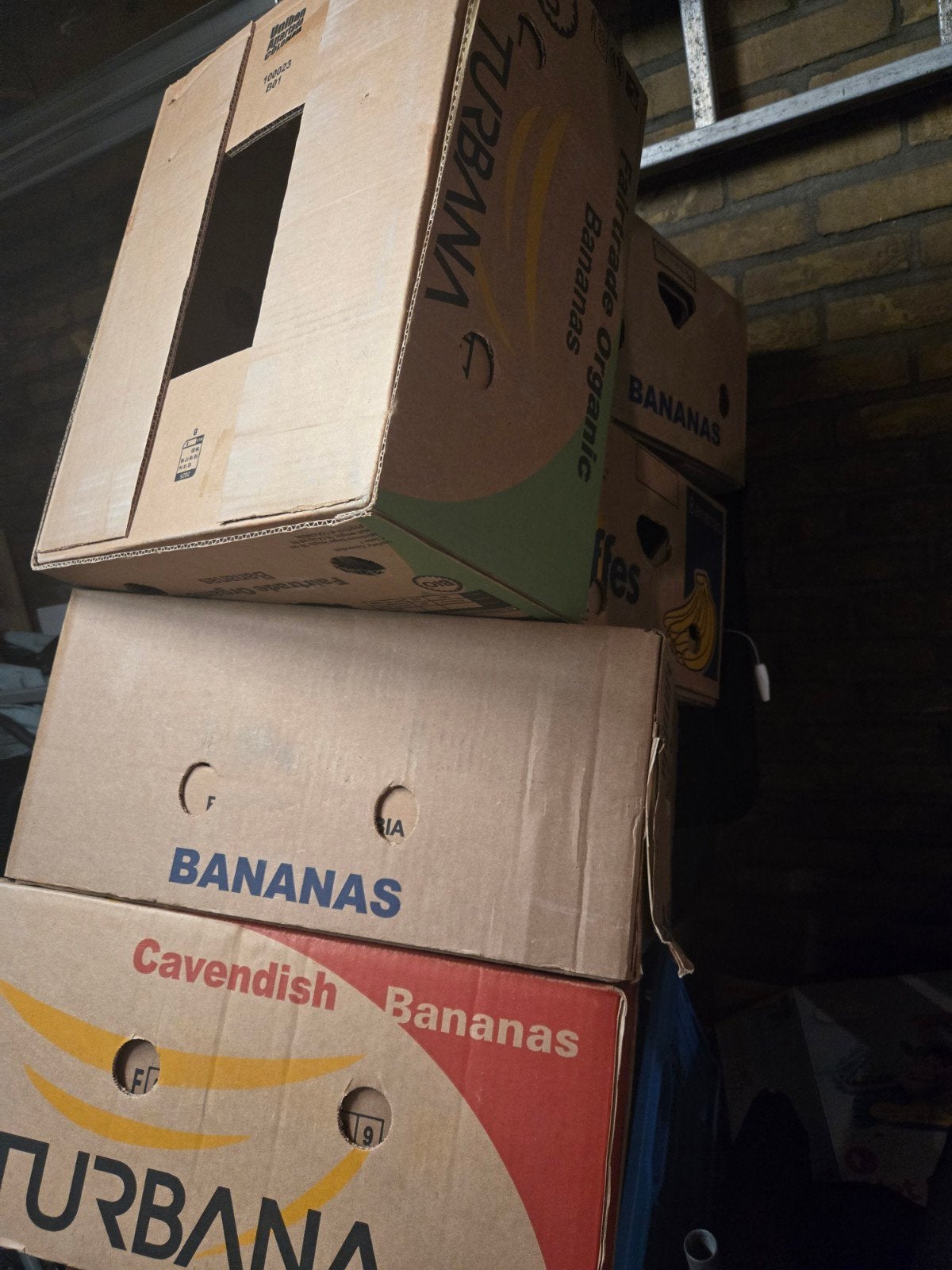 Gratis bananen dozen, Ophalen, Minder dan 40 cm, Doos, 35 tot 50 cm