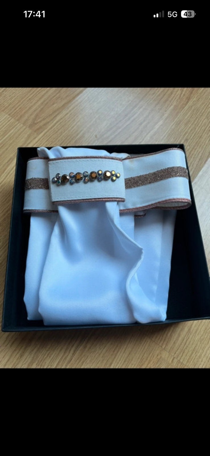 Judi manche plastron rose met swarovski, Dieren en Toebehoren, Ophalen of Verzenden, Zo goed als nieuw, Dressuur
