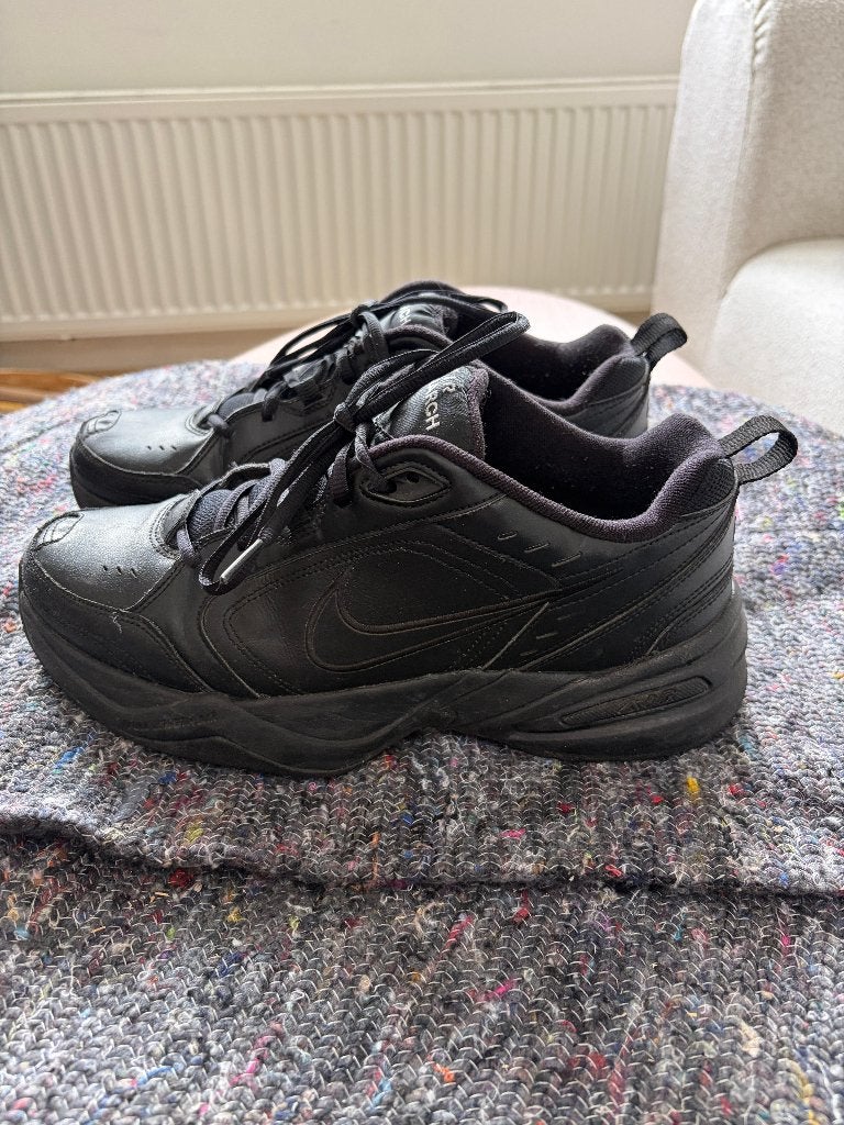 Nike Air Monarch - maat 44, Zwart, Nike Air, Ophalen of Verzenden, Sneakers of Gympen