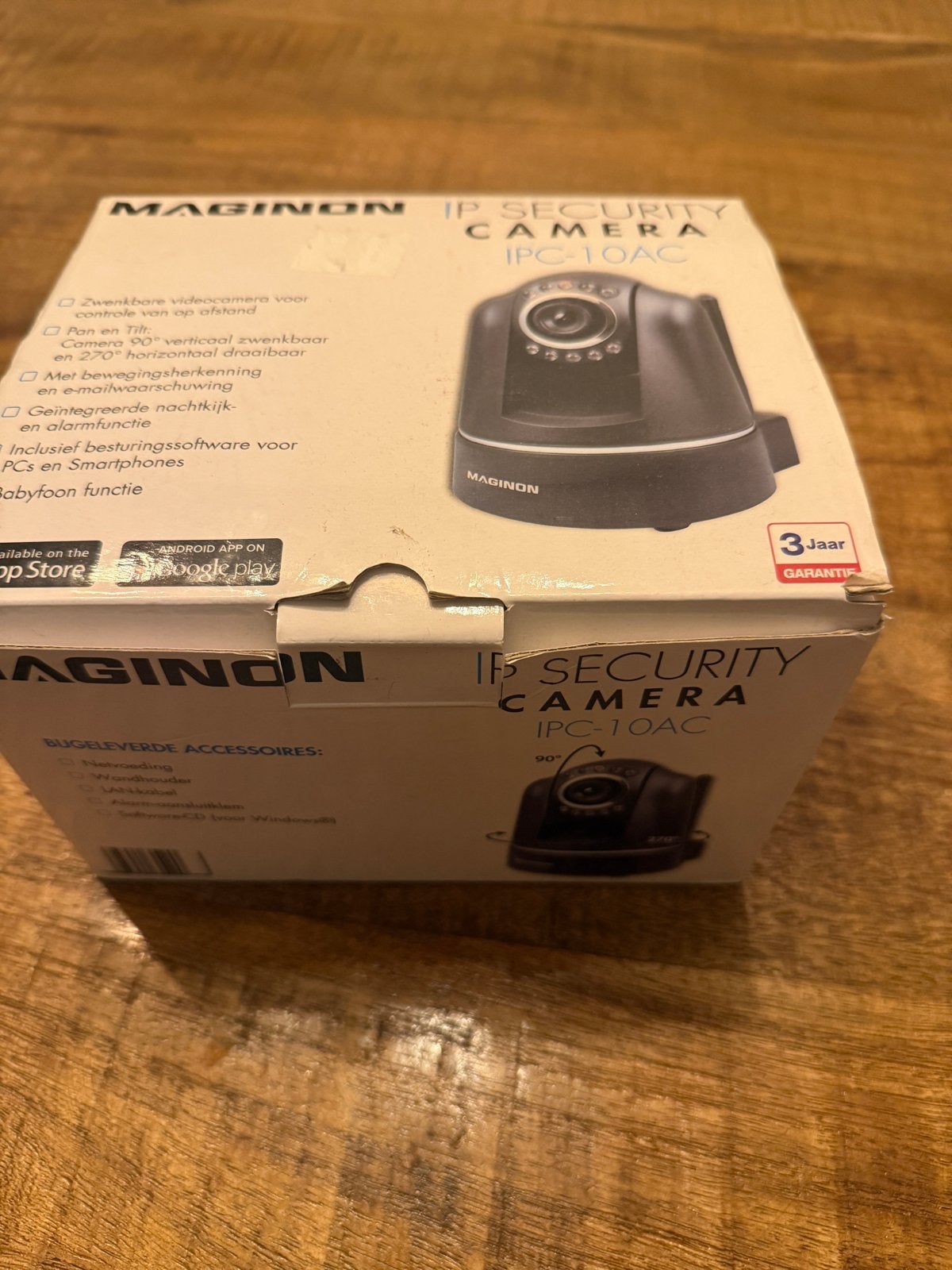 Maginon IP Beveiligingscamera IPC-10AC - Nieuw in doos, Ophalen of Verzenden, Nieuw, Binnencamera