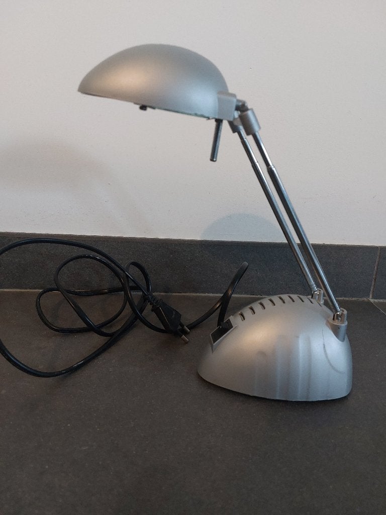 Bureaulamp leeslamp handig flexibel instelbaar, Ophalen of Verzenden, Gebruikt, Metaal, Minder dan 50 cm