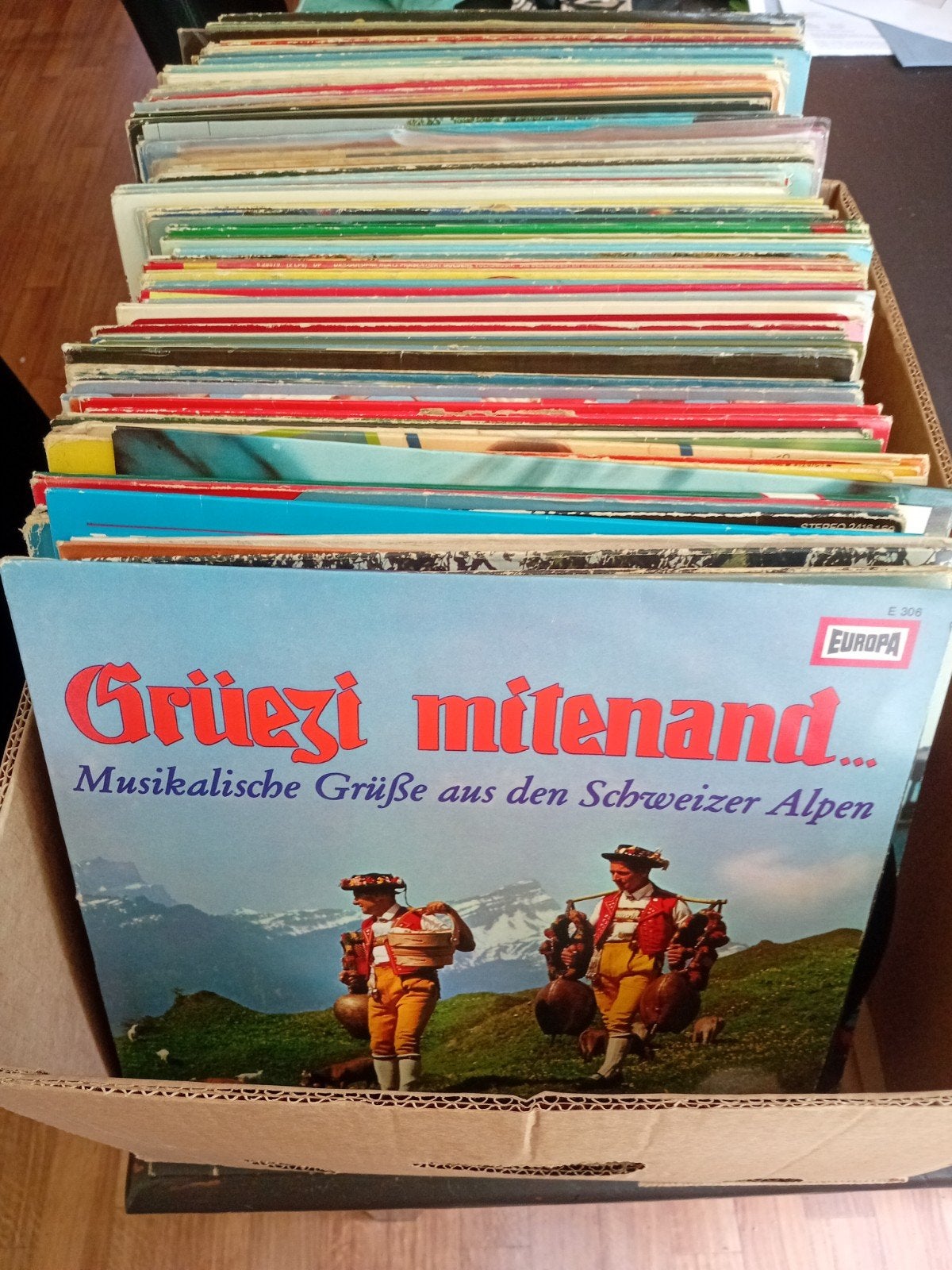 Grote doos vol diverse LP's, Europees, Gebruikt, Ophalen of Verzenden, 1970 - 1979