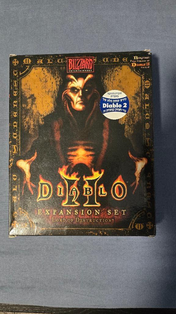 Diablo 2 Lord of Destruction Big Box, Gebruikt, 1 speler, Ophalen of Verzenden, Role Playing Game (Rpg)