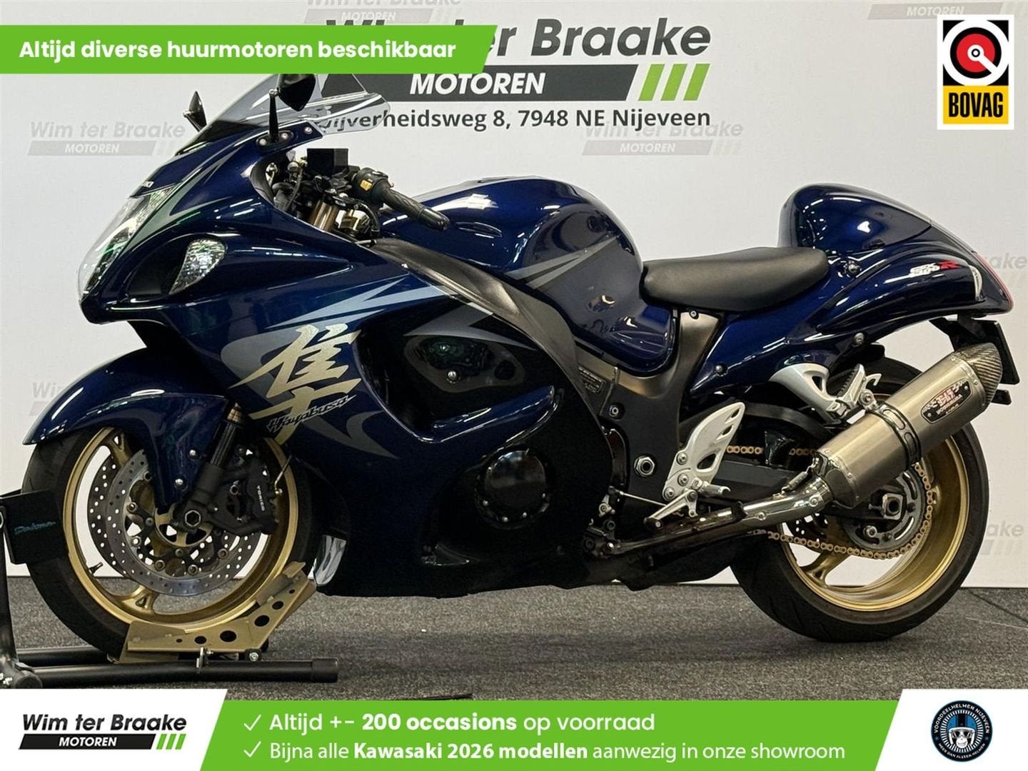 Suzuki GSX R 1300 Hayabusa (bj 2009) 28,606 km, Motoren, SUZUKI, 1340 cc, 4 cilinders, Motorrijbewijs A
