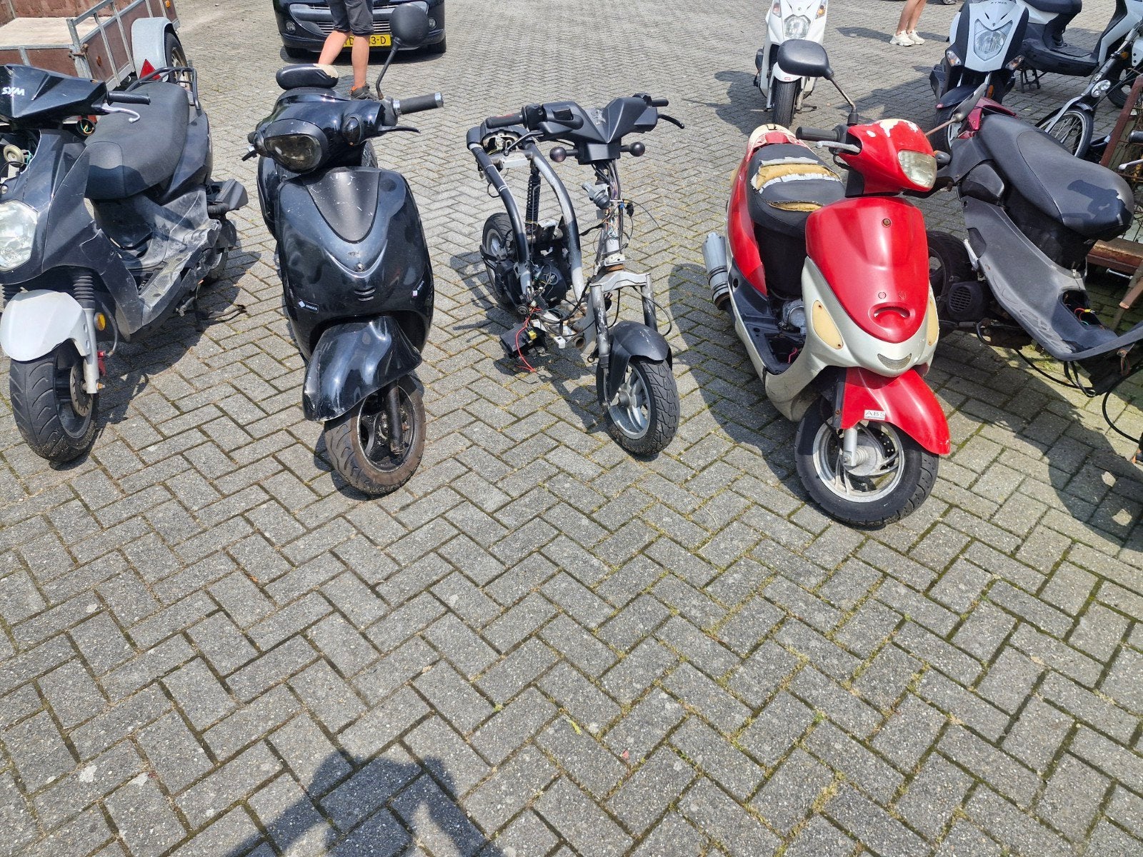 24 loop of sloop scooters, Ophalen of Verzenden, Gebruikt, Overige typen, Piaggio