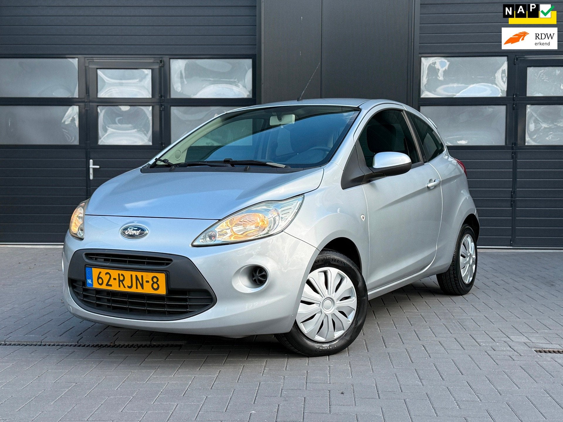 Ford Ka 1.2 Comfort Start/Stop | Airco | 1e Eigenaar | NAP, Auto's, Voorwielaandrijving, Stof, Gebruikt, 1242 cc