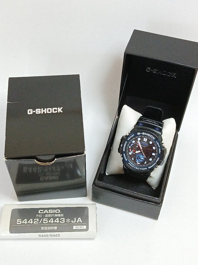 Casio G-Shock - Gulfmaster - 5443 GN-1000B - Compleet, Casio, https://www.casio.com/europe/support/, Verzenden, CASIO Europe GmbH