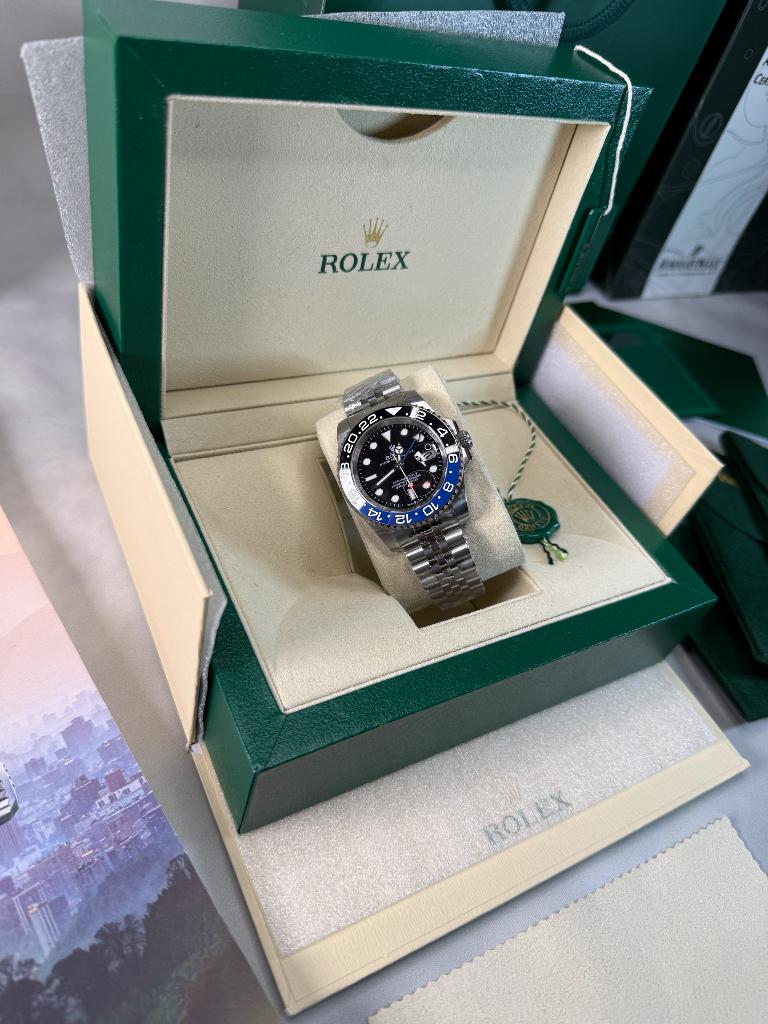 Rolex gmt master ll batgirl, Ophalen of Verzenden, Nieuw, Zwart, Android
