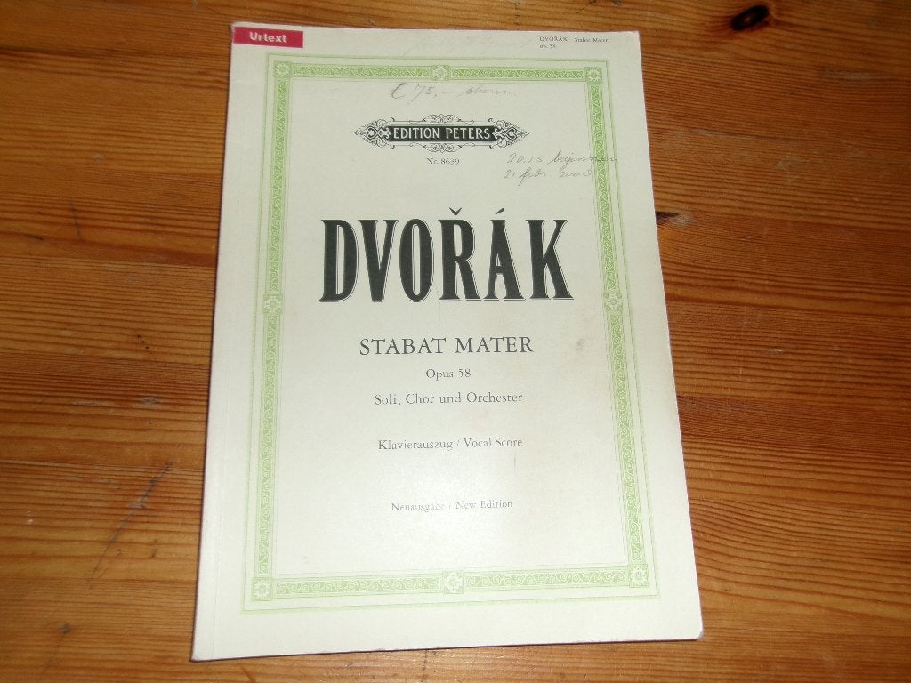 Dvorak - stabat mater, Klassiek, Ophalen of Verzenden, Artiest of Componist, Gebruikt