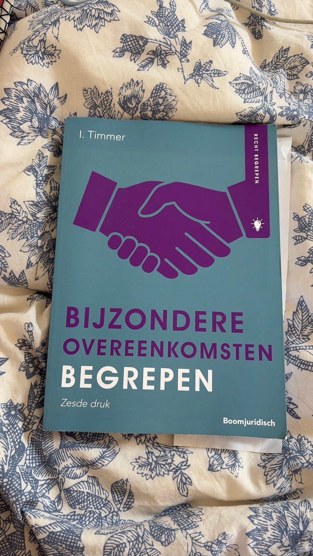 Bijzondere overeenkomsten l. Timmer, Ophalen of Verzenden, Zo goed als nieuw, Overige onderwerpen