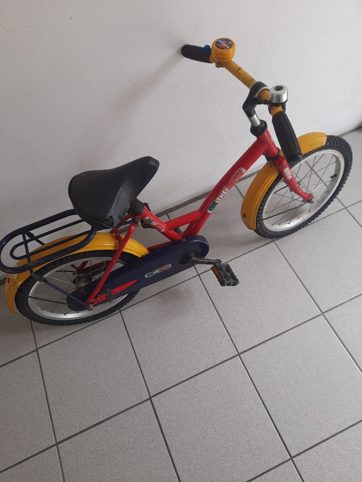 Kinderfietsje BTwin met aluminium 16 inch wielen, Terugtraprem, Ophalen of Verzenden, B'Twin, 16 tot 20 inch