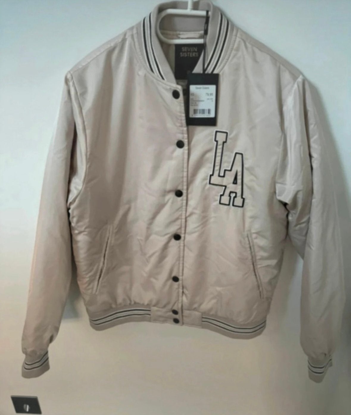 Baseball jacket, Ophalen of Verzenden, Nieuw, Maat 34 (XS) of kleiner, Beige