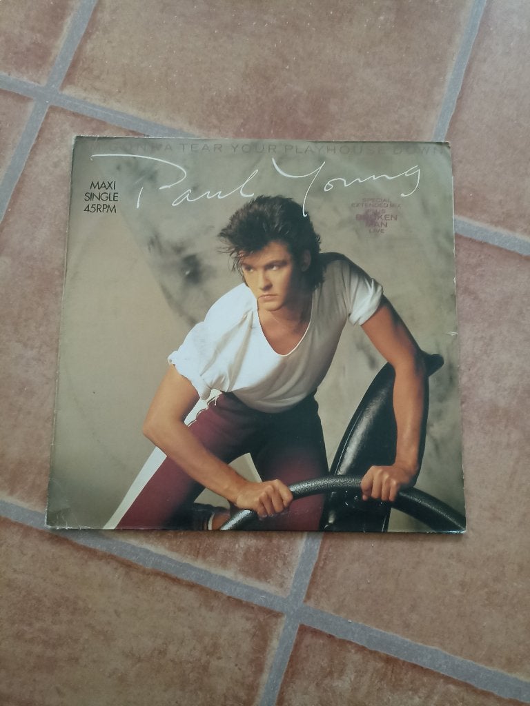 12'' Paul Young - I'm gonna tear your playhouse down, Ophalen of Verzenden, Gebruikt, 12 inch