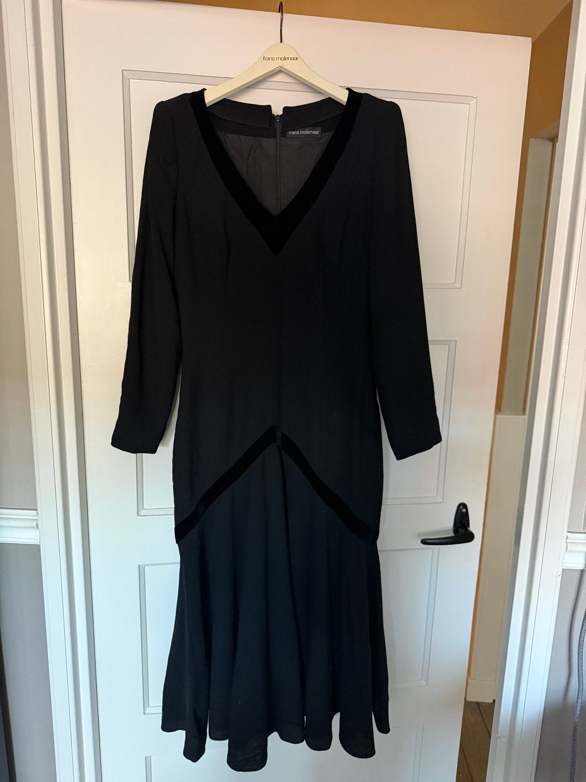 Prachtige Frans Molenaar Galajurk Maat 38, Kleding | Dames, Maat 38/40 (M), Galajurk, Zwart, Ophalen of Verzenden