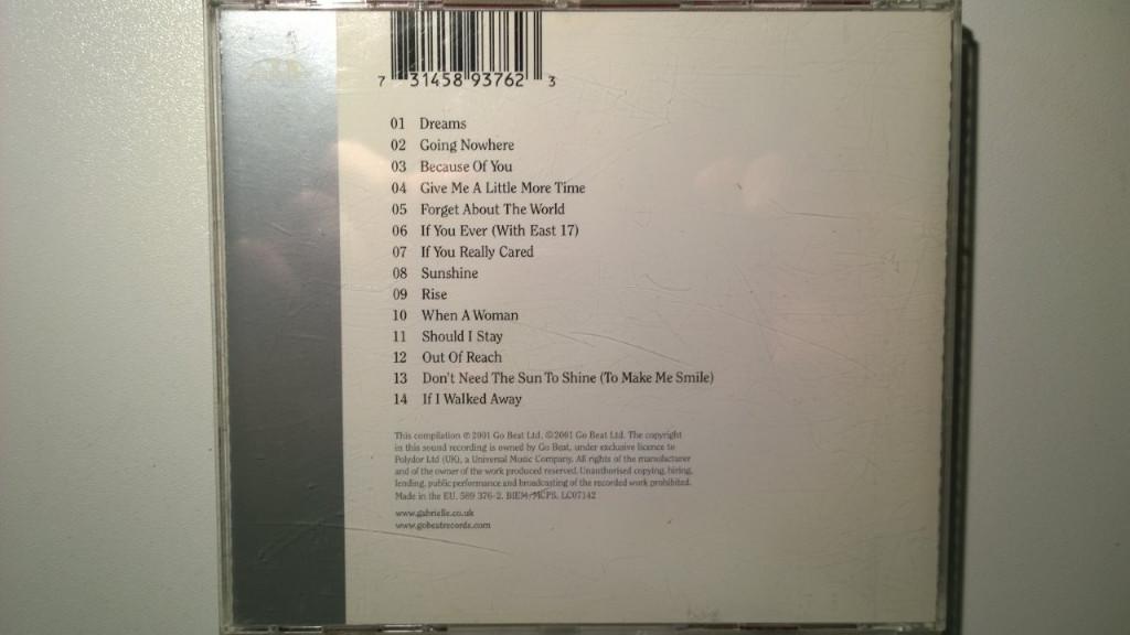 Gabrielle - Dreams Can Come True Greatest Hits Vol 1, Ophalen of Verzenden, Zo goed als nieuw
