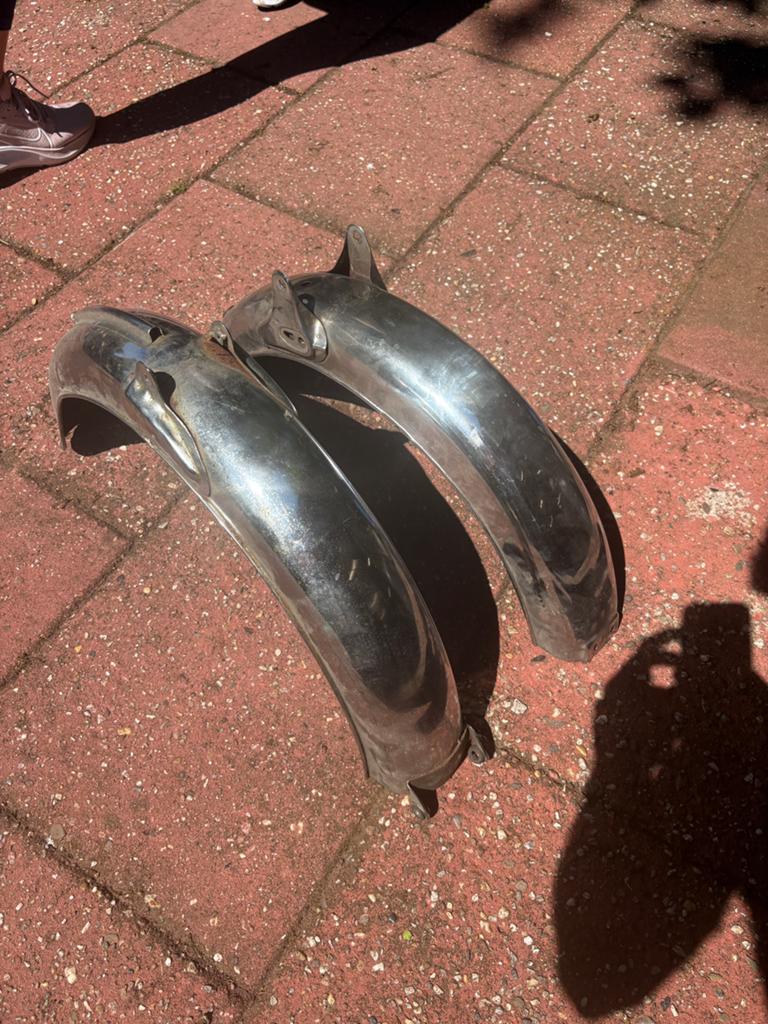 Spatborden honda, Fietsen en Brommers, Ophalen, Gebruikt, Frame, Overige merken