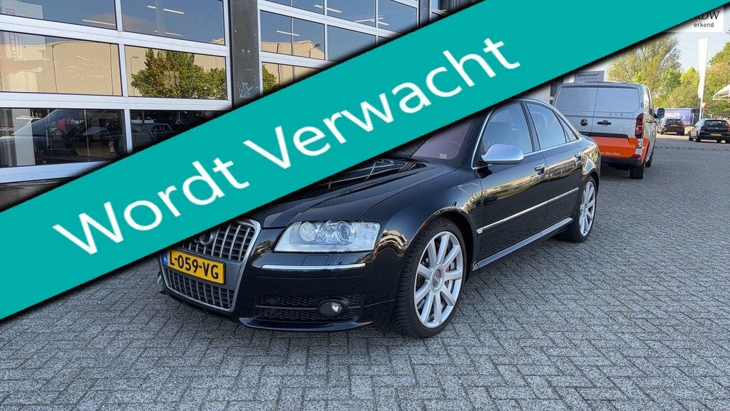 Audi A8 5.2 S8 V10 450pk 2e eig. Leder Navi Schuifdak Histor, Automaat, Gebruikt, 5204 cc, Automatische klimaatregeling