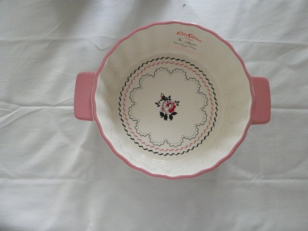 Cath Kidston The Collector Ronde OvenSchaal 24 cm Nieuw, Overige merken, Keramiek, Vintage, Nieuw
