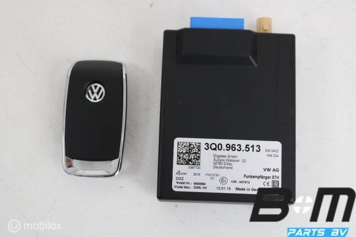 Regelap. standkachel standbediening Tiguan 5NA 3Q0963513, Gebruikt