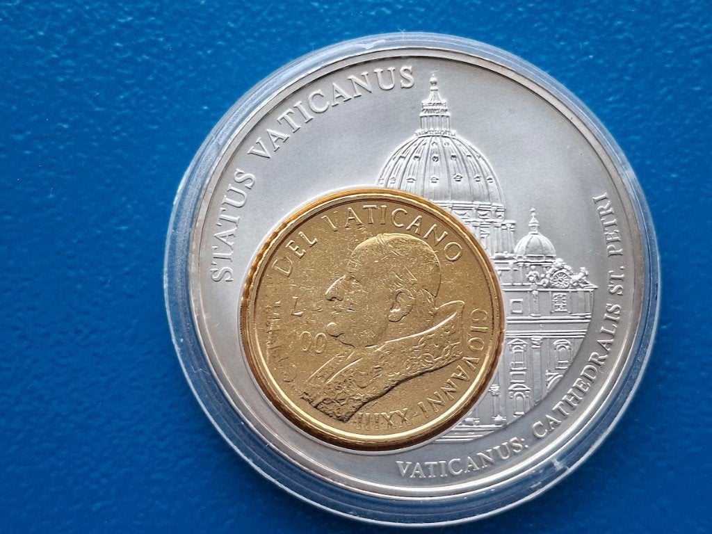 Penning Vaticaan, European Currencies -Status Vaticanus 2000, Verzenden, Overige materialen, Nederland