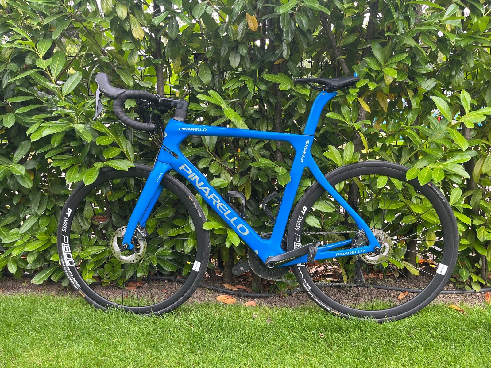 Pinarello Paris | maat 56 | kleur sky blue, Carbon, Zo goed als nieuw, Meer dan 20 versnellingen, 53 tot 57 cm