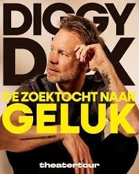 2x kaarten Diggy Dex - De Zoektocht Naar Geluk, Tickets en Kaartjes, Twee personen, November
