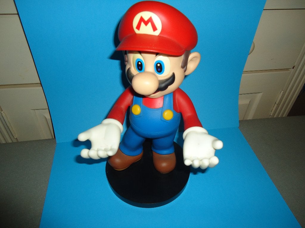 beeld super mario gameboy houder of controller houder, Verzamelen, Ophalen, Gebruikt