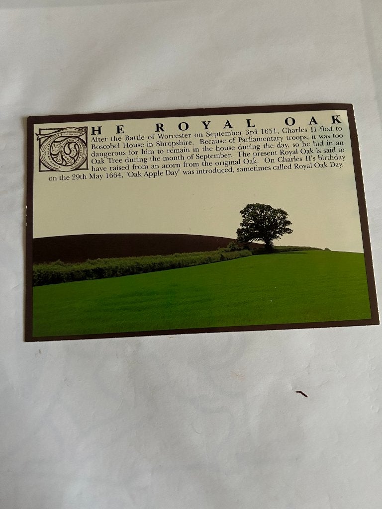 The Royal Oak, Ophalen of Verzenden, Ongelopen, Overige thema's