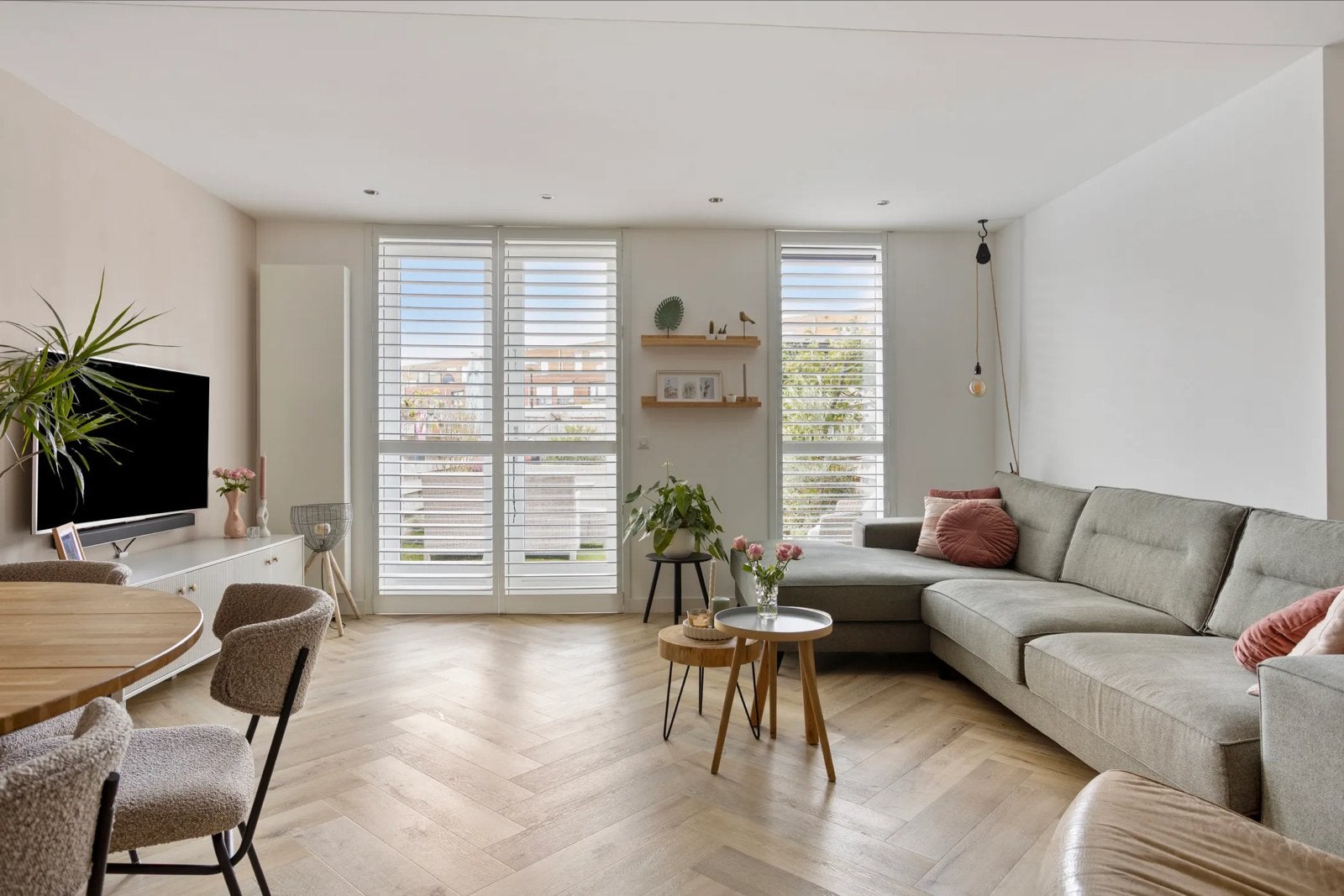 Witte shutters van Thuisin Heerhugowaard, Huis en Inrichting, Inclusief montageonderdelen, Overige merken, Wit, Hout