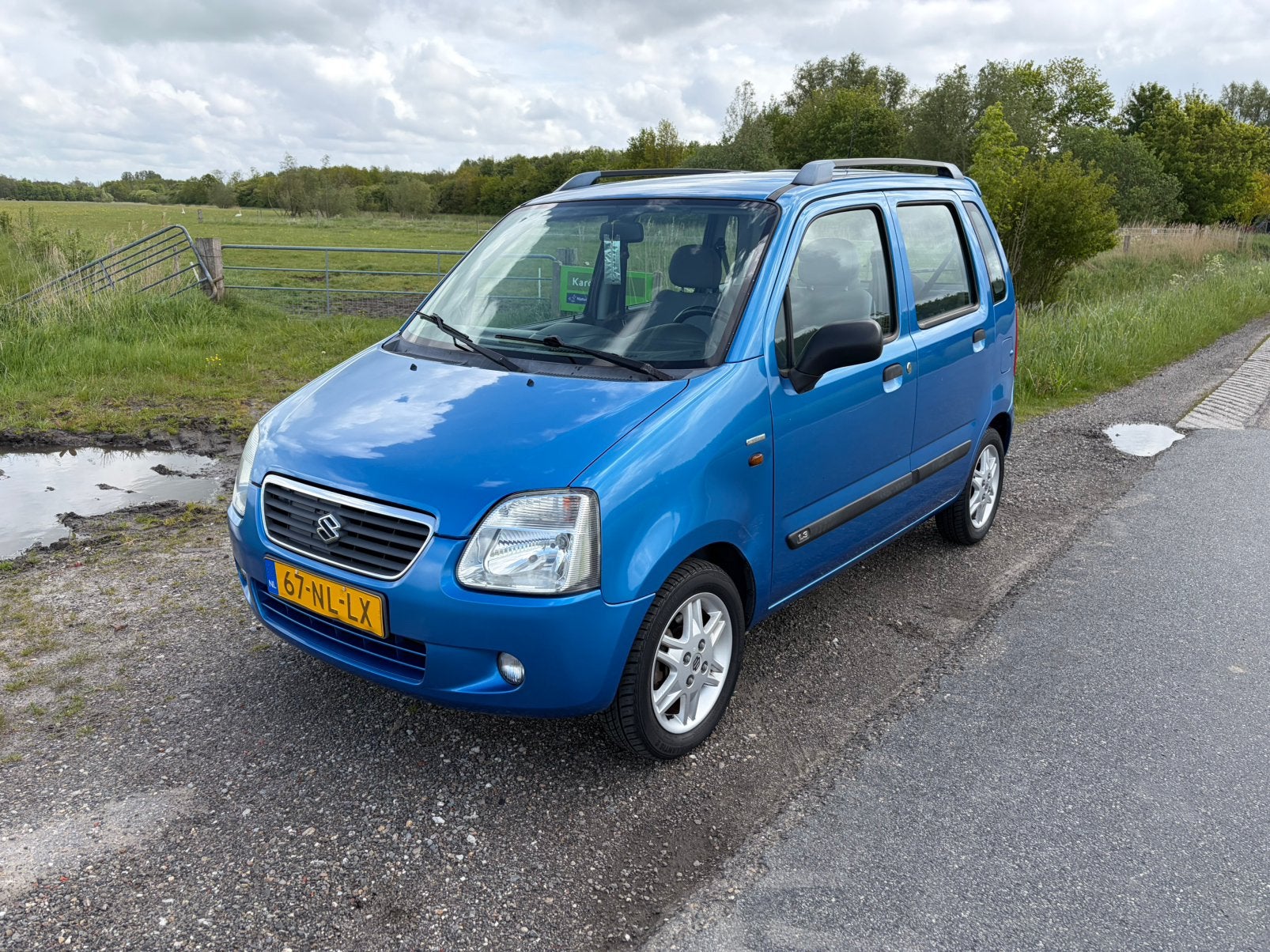 Suzuki Wagon R+ 1.3 NIEUWE APK/LAGE KMSTAND, Auto's, Voorwielaandrijving, 40 €/maand, 4 cilinders, Origineel Nederlands