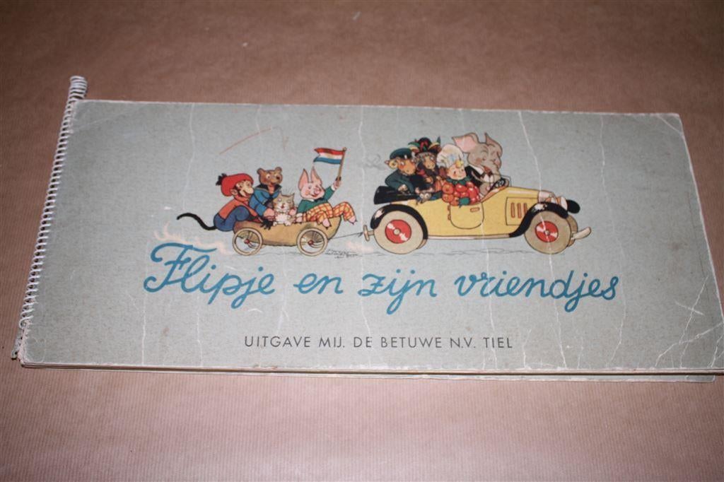 Groot album - Flipje en zijn vriendjes - Ca 1955 !!, Ophalen of Verzenden, Zo goed als nieuw