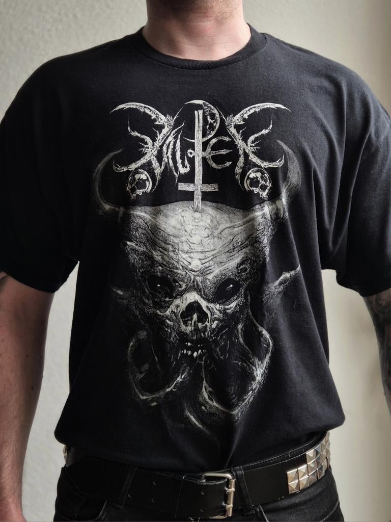 Xalpen Black Metal t-shirt, Ophalen of Verzenden, Zo goed als nieuw, Maat 56/58 (XL), Zwart