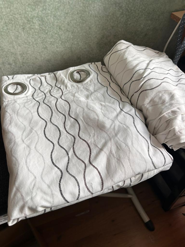 Leuke kant en klaar gordijnen ikea, Ophalen of Verzenden, Zo goed als nieuw, 100 tot 150 cm, 200 cm of meer