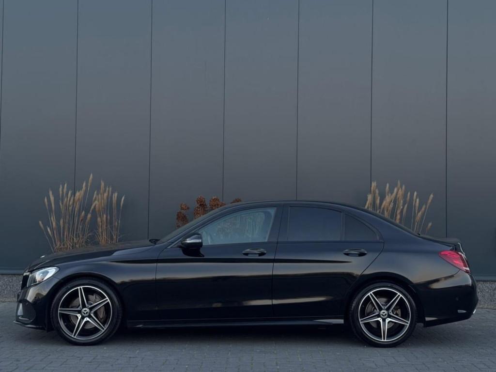 Mercedes-Benz C-klasse 200 CDI Business Solution AMG | Volle, Auto's, Mercedes-Benz, Automaat, 136 pk, Gebruikt, Zwart