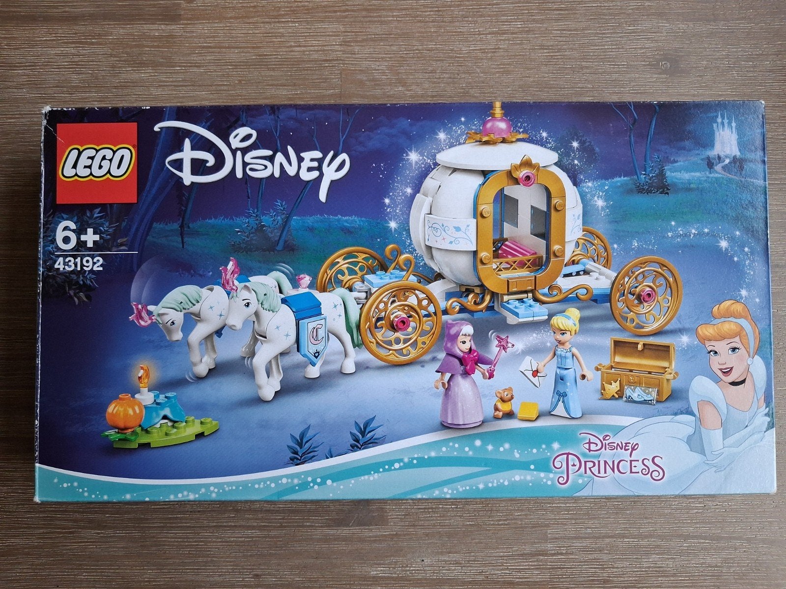 Lego Disney Assepoester's koninklijke koets 43192, Compleet, Lego, Ophalen of Verzenden, Zo goed als nieuw