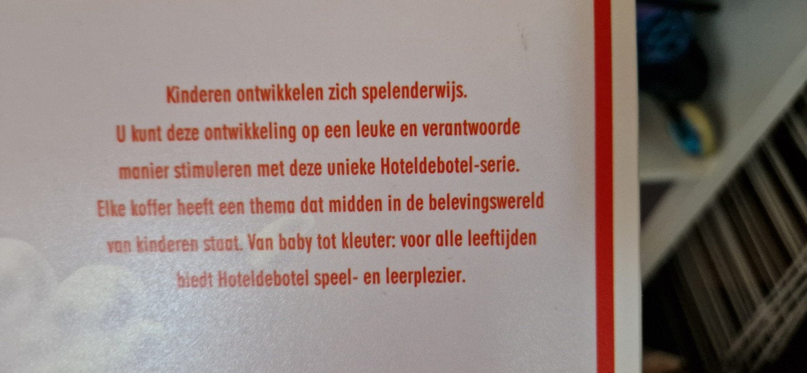 Hoteldebotel - voorbereiding basisschool, Boeken, Kinderboeken | Kleuters, Non-fictie, Jongen of Meisje, Voorleesboek, 4 jaar