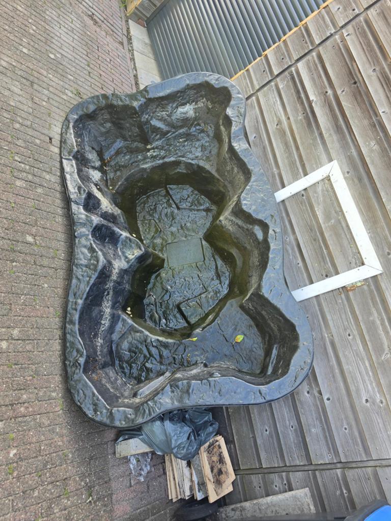 Vijverbak 180x100x40 cm - Gebruikt, Tuin en Terras, Ophalen, Gebruikt